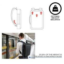 Luggage And Bags XD Design Bobby Bizz Anti-Theft Backpack & Briefcase