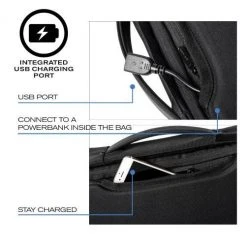 Luggage And Bags XD Design Bobby Bizz Anti-Theft Backpack & Briefcase