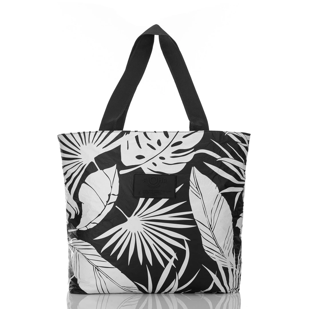 Luggage And Bags Aloha Le Palm Day Tripper White On Black