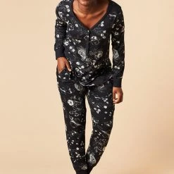 This Is J - Henley Harem Pajama Set Women's