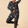 This Is J - Henley Harem Pajama Set Women's
