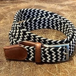 LINDENMANN Men's Stretch Leather Belt