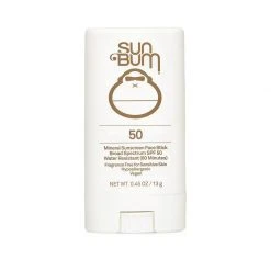 Sun Bum Mineral SPF 50 Sunscreen Face Stick Travel Essentials