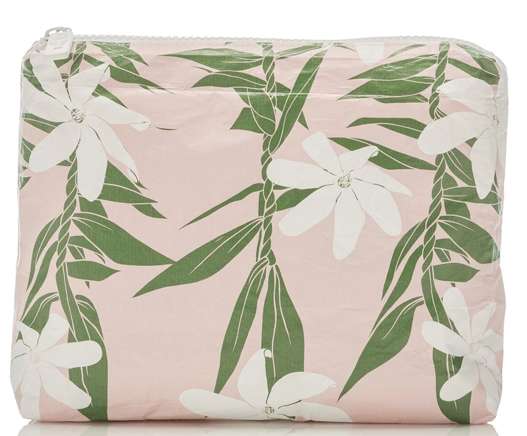Aloha Small Tiare Ti Pouch In Blush