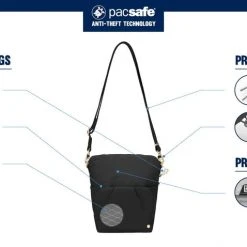 Pacsafe Citysafe CX Anti-Theft Convertible Crossbody Womens Bags