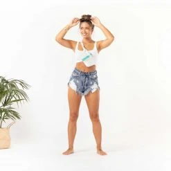 Hip Packs Aloha Le Voyageur Mini Hip Pack In Neon Turquoise