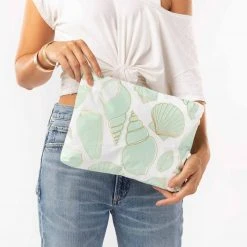 Aloha Mid Sea Treasure Pouch In Mint Women's