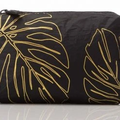 Womens Bags Aloha Mini Lānai Pouch In Gold On Black