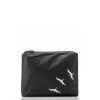 Aloha Small ʻIwa Birds Pouch In White/Black Womens Bags