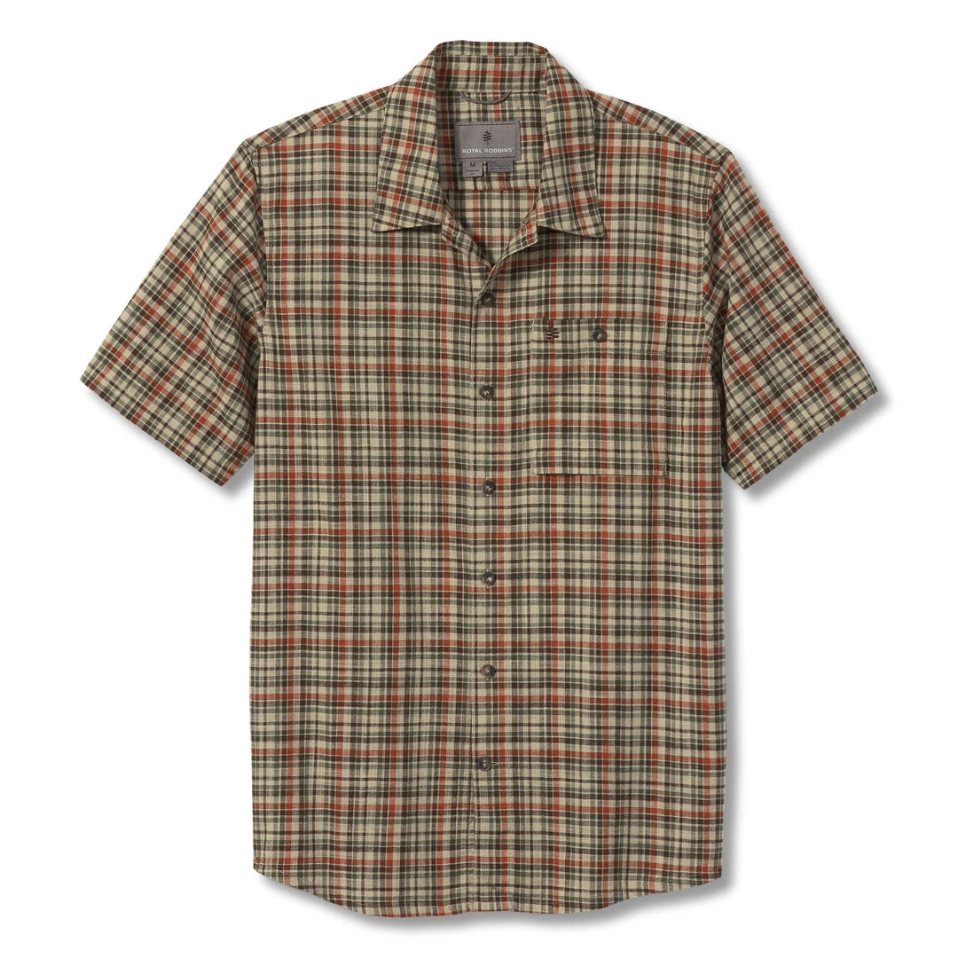 Royal Robbins Men's Redwood Plaid S/S